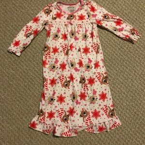 5/$20 Rudolph Christmas Nightgown Toddler Girl 3T